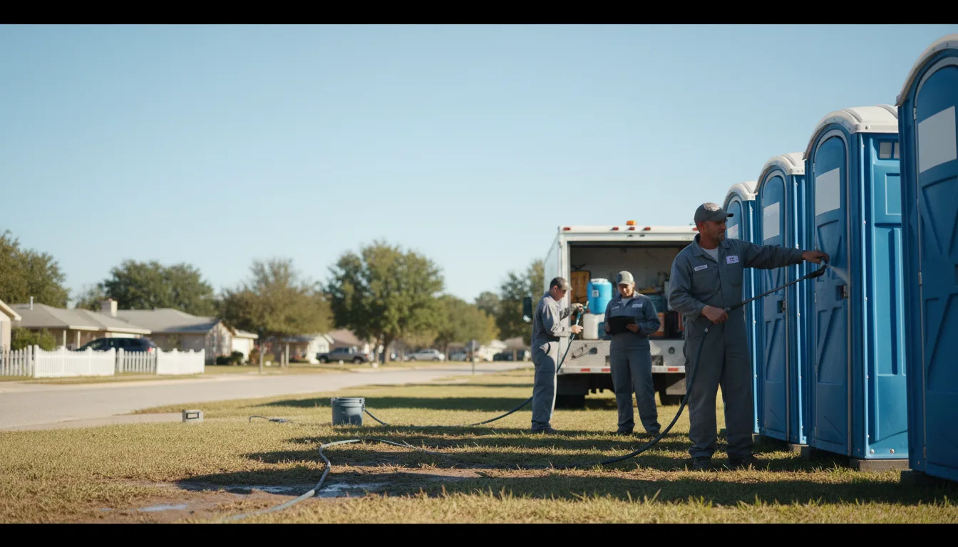 Long-Term Portable Toilet Rental in Central, SC near me